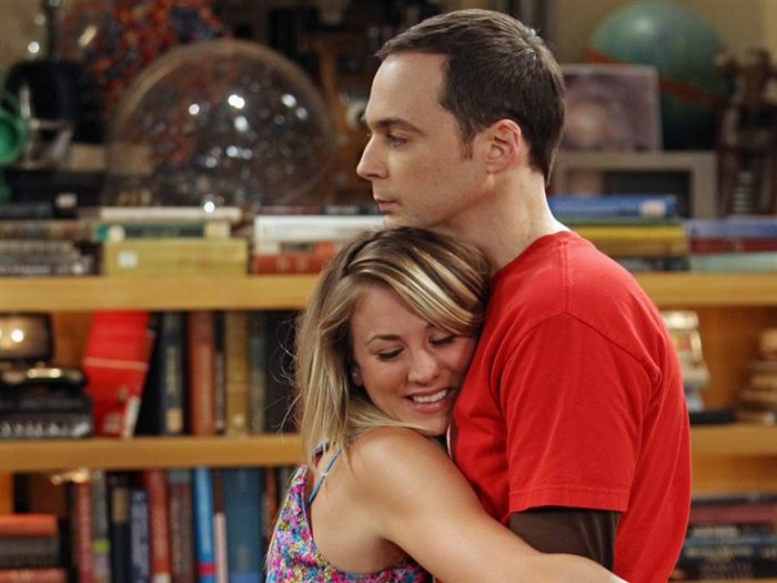 Penny hugs Sheldon HabeebX